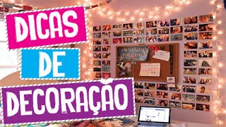 Dicas de decoração para quartos pequenos 5 DICAS MUITO FÁCEIS [upl. by Rudwik]