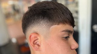 Tutorial de corte englobado paso a paso  Desvanecido Englobado Fade Tutorial barber fade faded [upl. by Ayimat]