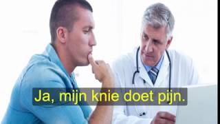 Bij de dokter  Vakantie عند الدكتور  ألاجازه الدرس 25 [upl. by Ardnaz943]