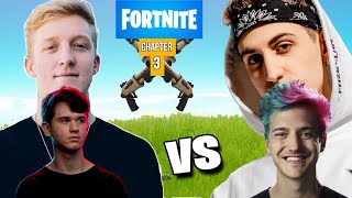 When Fortnite Big Streamers Kill Each Other  FT Tfue Ninja Zemie Sypher [upl. by Arad704]