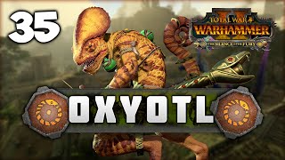 PROPHET OF THE LIZARDMEN Total War Warhammer 2  Oxyotl  Lizardmen Mortal Empires Campaign 35 [upl. by Ocsecnarf]