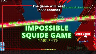 Impossible Squid Game Roblox Script GUI 2022  Mark Steps  New Update [upl. by Dranel]