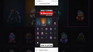 pixel tap daily combo 16 November [upl. by Ellenod990]