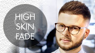 High Skin fade  Barber haircut  Mens hair inspiration [upl. by Eirrehc]