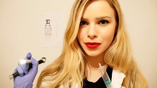 ASMR Cranial Nerve Examination Realistic Binaural Sounds [upl. by Yesnnyl]