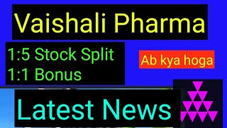 Vaishali Pharma Latest News [upl. by Eimme]