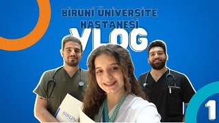 Öğrencilerimizle Biruni Üniversite Hastanesi Vlogu 🥰 [upl. by Harhay712]