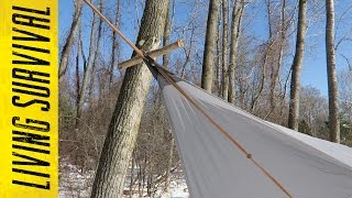 LiteOutdoors Silnylon Tarp Review [upl. by Norga]