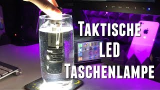 Klein aber oho  Taktische LED Taschenlampe Sofirn SP31 im Test Review [upl. by Orlina290]