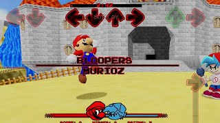 FNF  Marios Madness V2  BLOOPERS FANMADE [upl. by Leta]