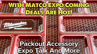 Matco Tools Last Week Before Matco Expo Deals Are Hot Milwaukee PackOut Box Add On Box [upl. by Anitak]