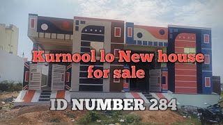 ID NUMBER 284 New house for sale loan available location Kurnool [upl. by Letitia]