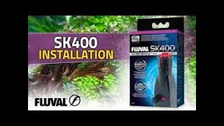 Fluval SK400 Surface Skimmer Unboxing amp Installation [upl. by Atteoj]