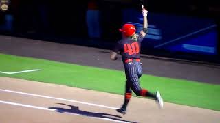 Oklahoma State softballs Miranda Elish hits home run vs North Texas in Stillwater regional [upl. by Ire]