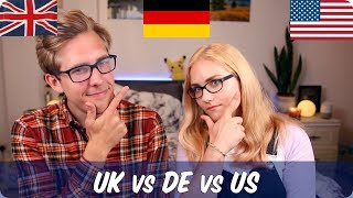 German VS American VS British [upl. by Roseline]