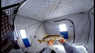 Ice Fishing Burbot and Lake Trout [upl. by Nive]