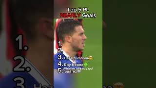 Premier Leagues MOST HEARTSTOPPING Nearly Goals [upl. by Auohp555]