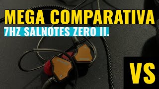 7HZ SALNOTES ZERO 2  Review comparativo [upl. by Eddra]