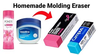 How to make Kneaded Eraser at homeDIY Eraser homemade Kneaded Eraser Moldable Eraser diy [upl. by Blau]