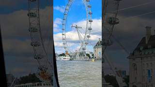 River Thames Boat Ride London Eye [upl. by Katlin431]