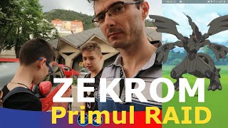 Pokemon GO  Primul raid de Zekrom [upl. by Attej]