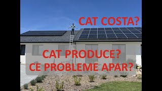 Cat costa Cat produce Ce probleme apar cu panouri fotovoltaice iCONFORT [upl. by Woodring]