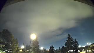 Meteorite November 13th 2024 Calgary [upl. by Burbank380]