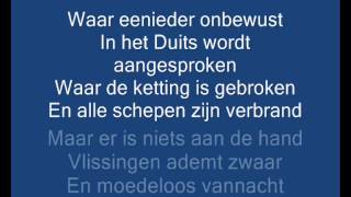 Blof Hier aan de kust Lyrics [upl. by Ahsatan]