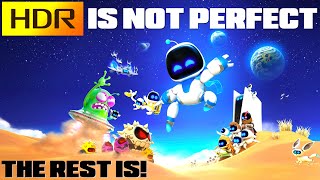 Astro Bot PS5  HDR Is Not Perfect  HDR ReviewSettings  HDR Looks Washed Out  HDR vs SDR Tested [upl. by Chapman256]