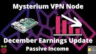 Mysterium Node Earnings Update  December 2021 [upl. by Juan]