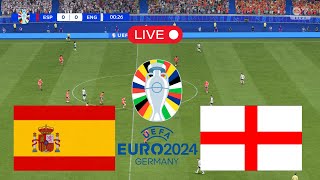 Spain Vs England  UEFA Euro Final 2024  Full Match All Goals  FC 24 Realistic Gameplay [upl. by Adrienne720]