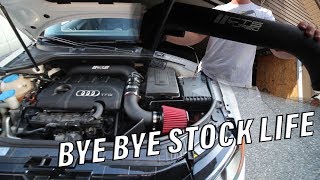 A3 8P intake install [upl. by Lebana]