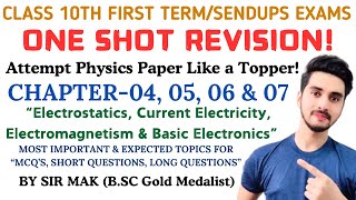 Class 10th One Shot Revision  Revision Class03  Chapter04 05 06 amp 07  Federal Board [upl. by Everick]