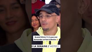 Mister V n’a pas osé demander un feat à Booba 🤣 humour drole mdr rap rapfr rapfrancais booba [upl. by Orecic]