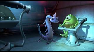 Monsters Inc Randall tries to use the scream extractor on Mike [upl. by Audrit]