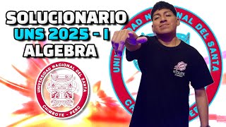 Solucionario Álgebra Ordinario 2025 I  Universidad Nacional del Santa [upl. by Lombardo]