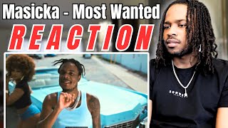 Masicka  Most Wanted Official Video REACTION [upl. by Adeys]