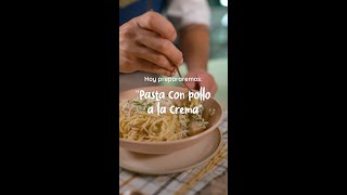 Pasta con pollo a la crema  Recetas Nestlé [upl. by Acinehs]