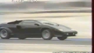 Lamborghini Countach driven hard on track [upl. by Lilly991]