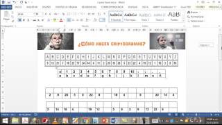 Como hacer criptogramas [upl. by Gnahk]