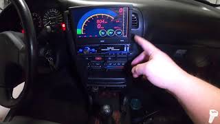 1991 NISSAN SENTRA SER B13 DASH INSTALL [upl. by Ennovehc24]