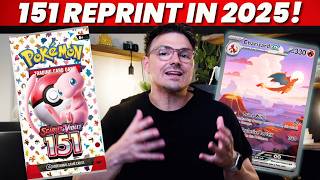 151 REPRINT Pokemon 151 Returns In 2025 [upl. by Sterrett916]