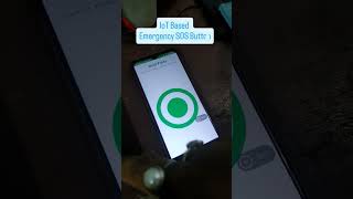 IoT based emergency SOS button iot electronics internetofthings shortsvideo emergency button [upl. by Peterson847]