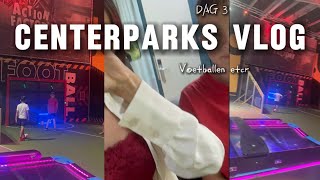 Centerparks vlog dag 3 ik ben de voetbal clipjes kwijt ontbijtzwemmenvolleyball [upl. by Ynohtnanhoj766]