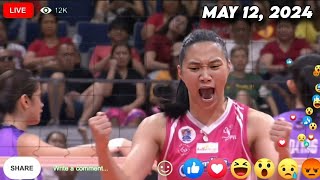 CREAMLINE VS CHOCO MUCHO 🔴 LIVE FINALS GAME 2  MAY 12 2024  PVL ALL FILIPINO CONFERENCE 2024 [upl. by Threlkeld]