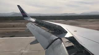 03 2019 Landing in LAP Volaris Airbus A320 family [upl. by Atsirak]