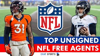 Top NFL Free Agents Left Unsigned At Each Position [upl. by Tucker60]