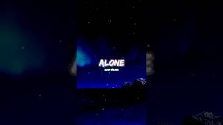 ALAN WALKER  ALONE LYRICS [upl. by Fosque]