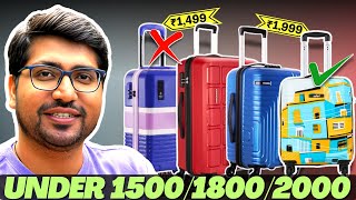 LATEST🔥Best Trolley Bag In India 2024🔥Best Trolley Bags Under 2000🔥Best Trolley Bags 2024 India [upl. by Chimene186]