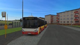 Simt Simulátor 17100  Linka X3 Hubáčovka  Hlavní nádraží  Irisbus Citelis 18M DPMHK [upl. by Aicak]